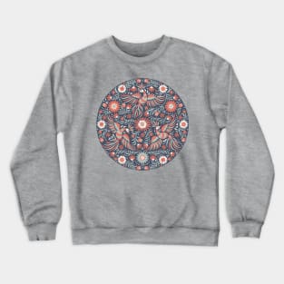 Mexican floral pattern Crewneck Sweatshirt